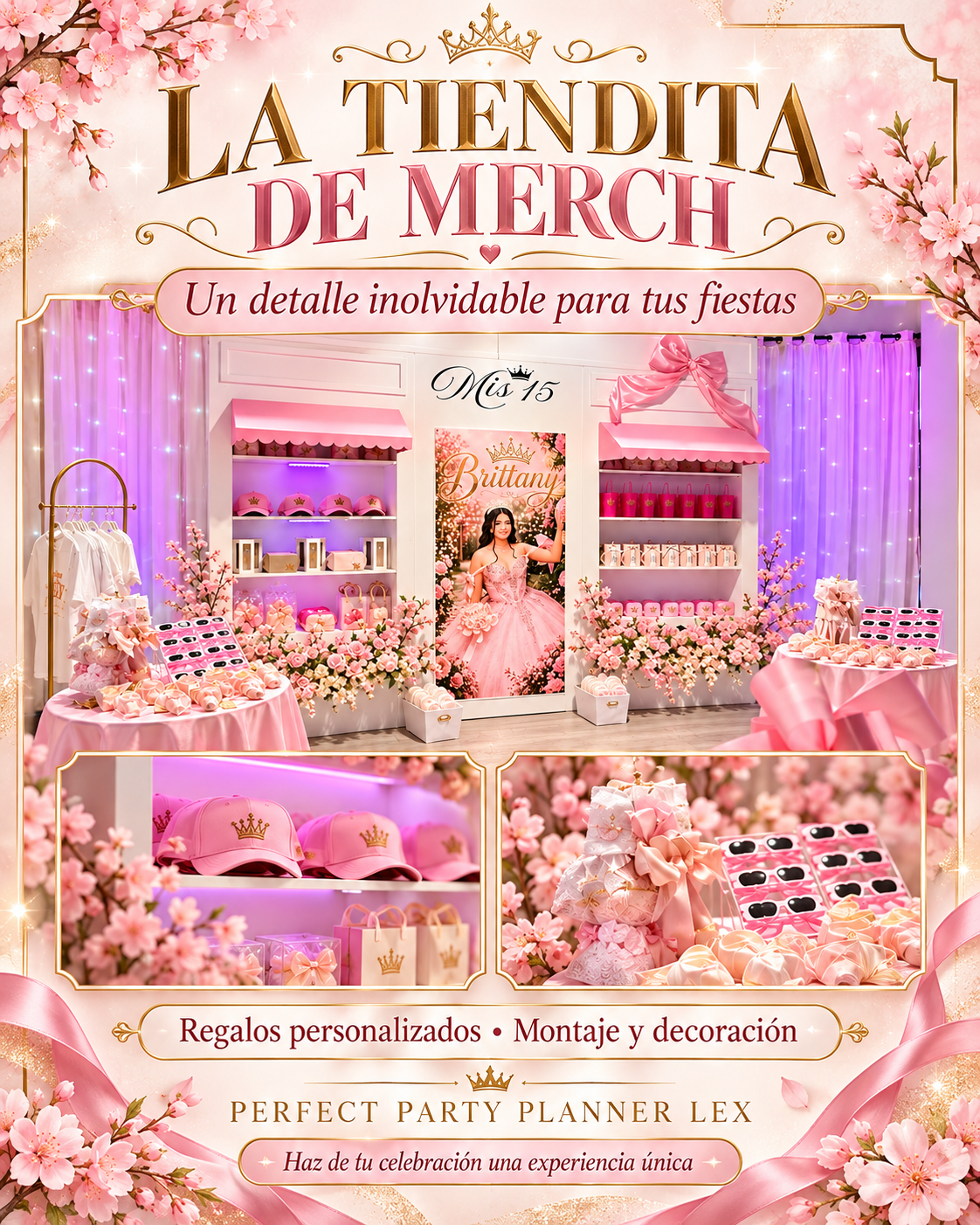 Merch Store personalizada para eventos